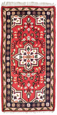 Oriental Rug - 160 x 90 cm - red