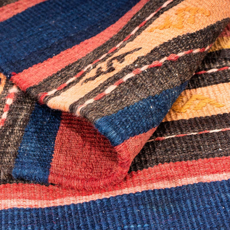 Kelim Rug - Old - 210 x 155 cm - multicolored