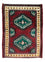 Turkaman Rug - 87 x 64 cm - red