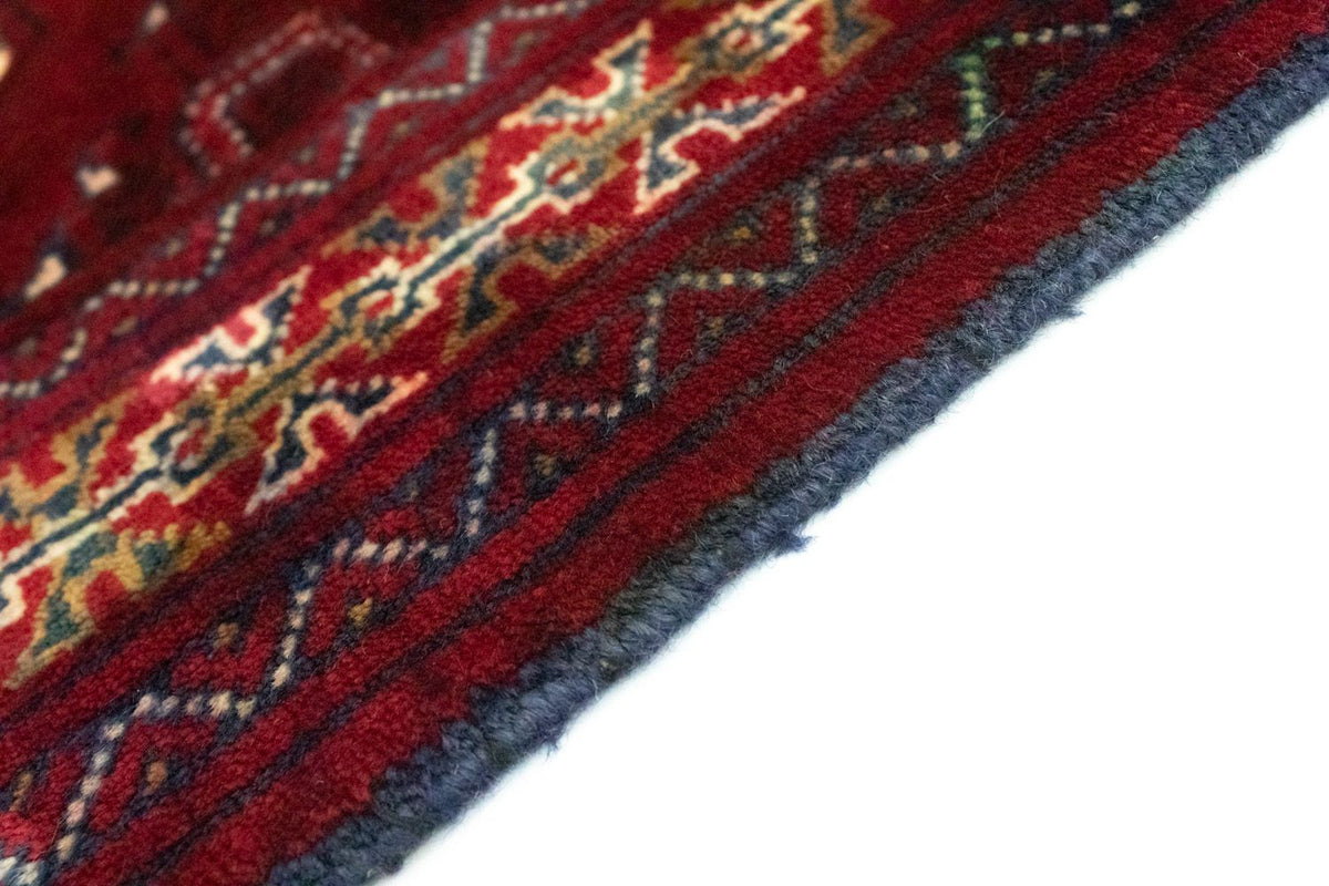 Turkaman Rug - 86 x 62 cm - red