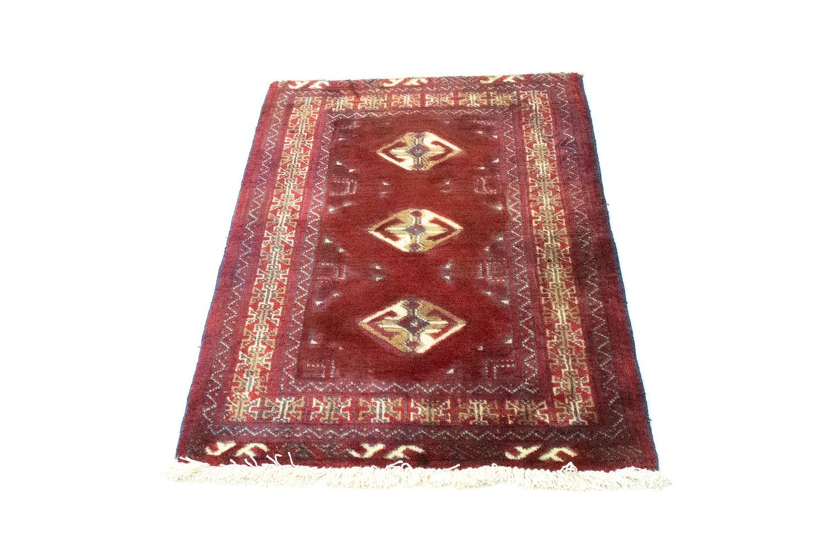 Turkaman Rug - 86 x 62 cm - red
