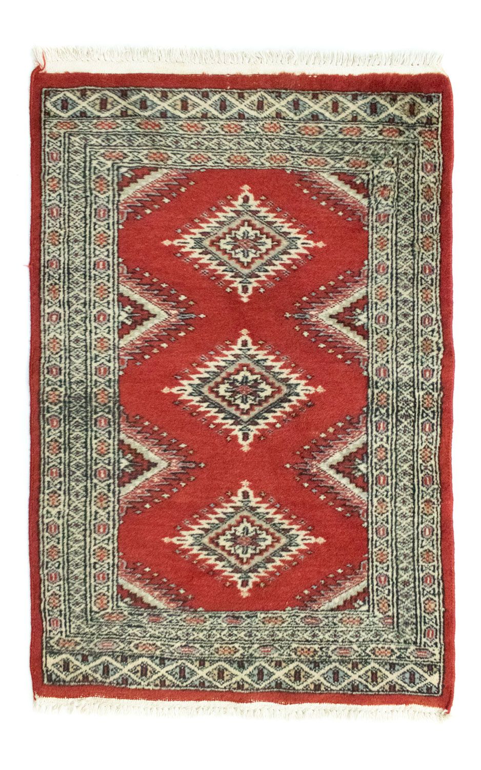 Pakistani Rug - 82 x 63 cm - red