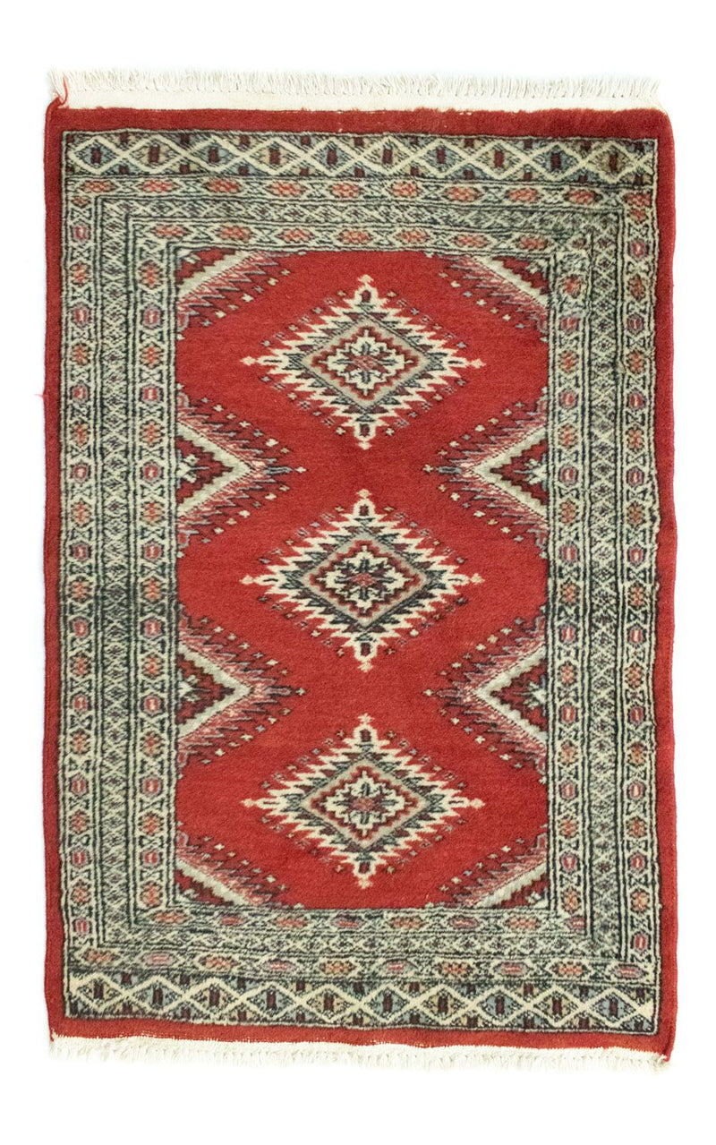 Pakistani Rug - 82 x 63 cm - red