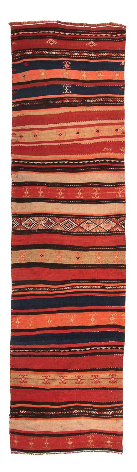 Runner Kelim Rug - Old - 315 x 95 cm - multicolored
