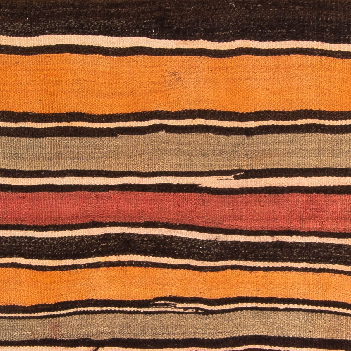 Kelim Rug - Old square  - 155 x 155 cm - multicolored