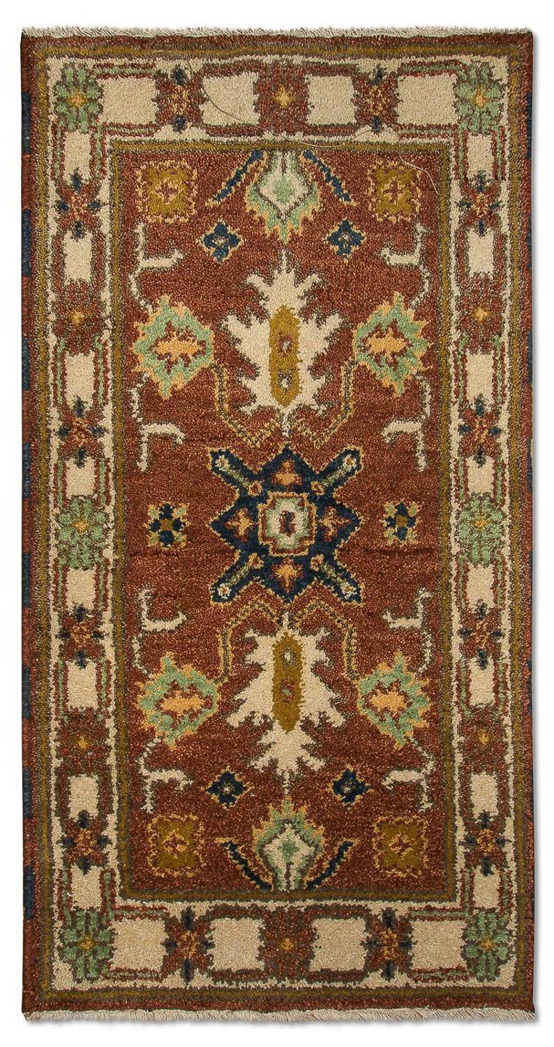 Oriental Rug - 123 x 64 cm - rust