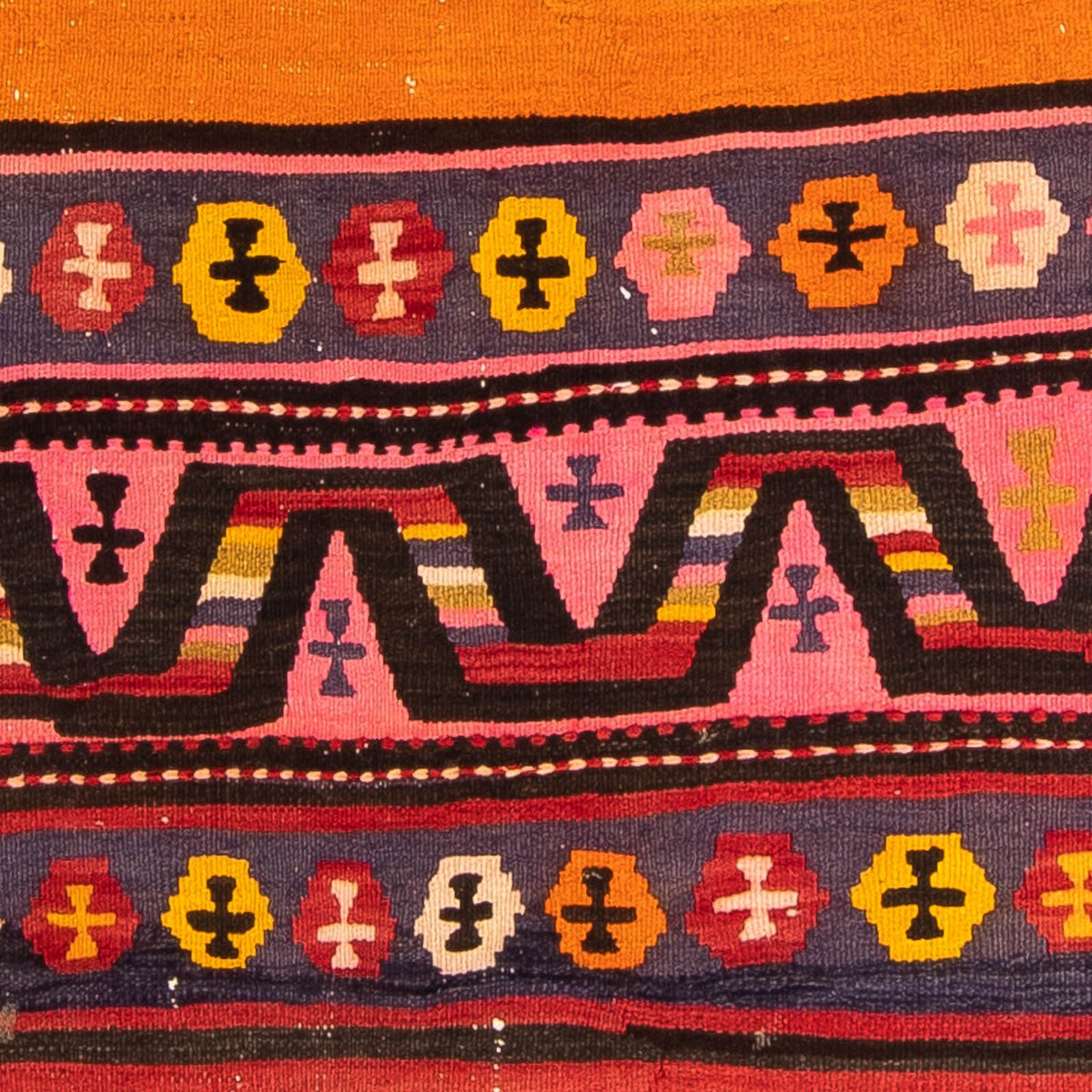 Kelim Rug - Old - 220 x 135 cm - multicolored