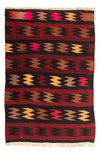 Antique Kilim Rug 77x117cm - Rectangle / Multicolored / 77 x 117 cm Rectangle