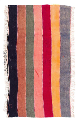 Kelim Rug - Old - 110 x 65 cm - multicolored