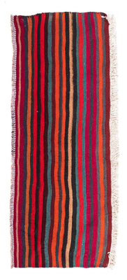 Runner Kelim Rug - Old - 115 x 47 cm - multicolored