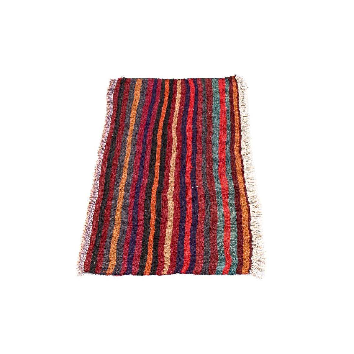 Runner Kelim Rug - Old - 105 x 45 cm - multicolored