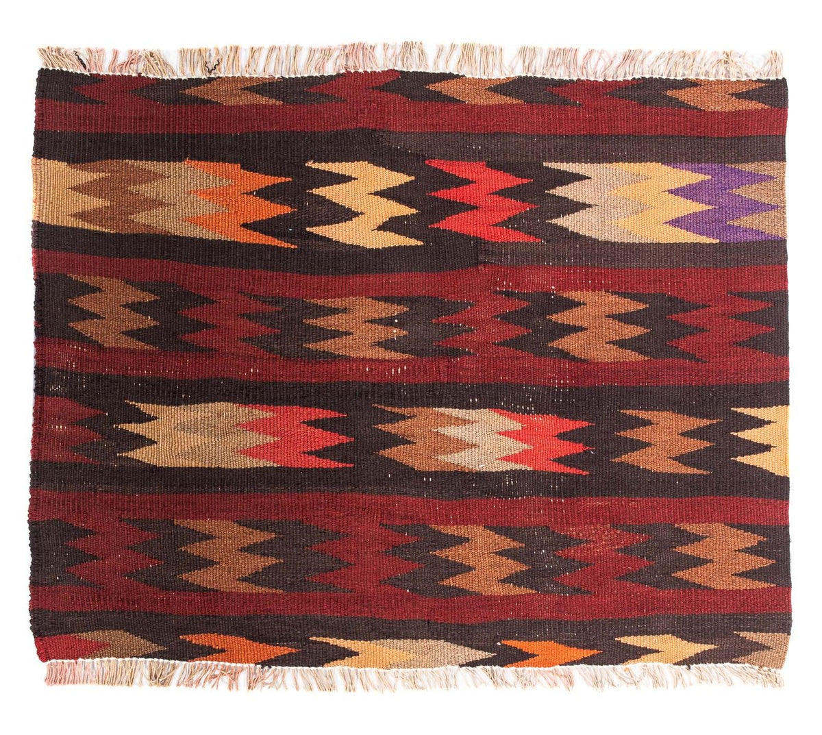 Kelim Rug - Old - 95 x 75 cm - multicolored