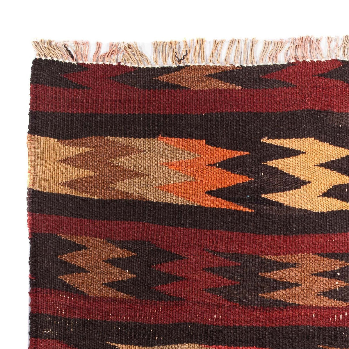 Kelim Rug - Old - 95 x 75 cm - multicolored