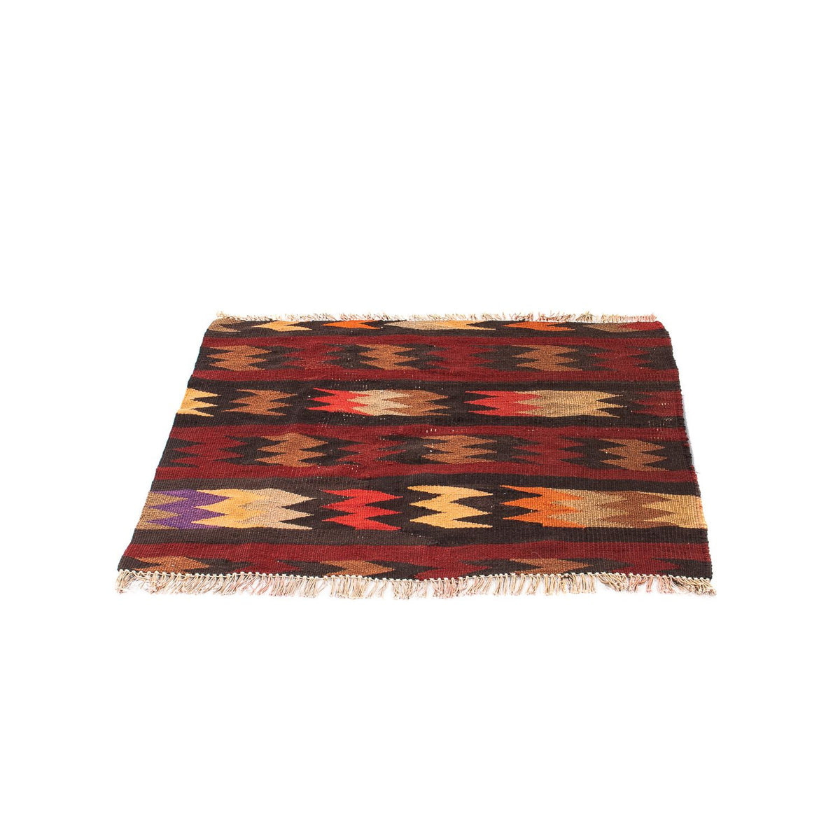 Kelim Rug - Old - 95 x 75 cm - multicolored