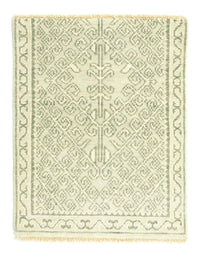 Wool Rug - 74 x 60 cm - beige