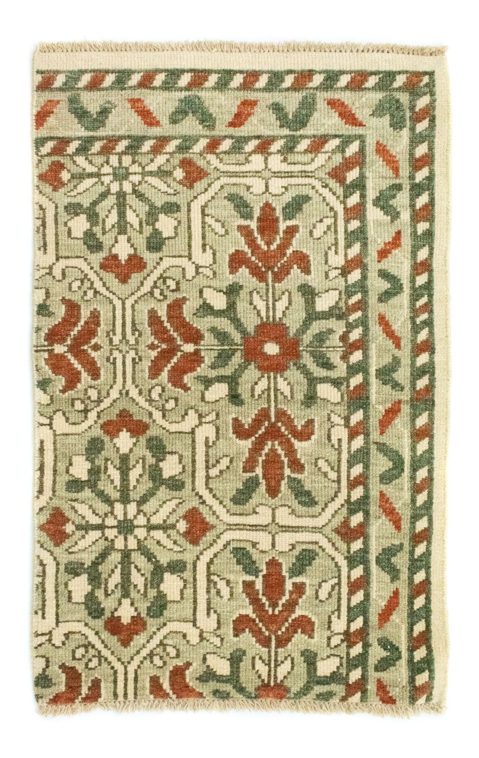 Wool Rug - 93 x 60 cm - beige
