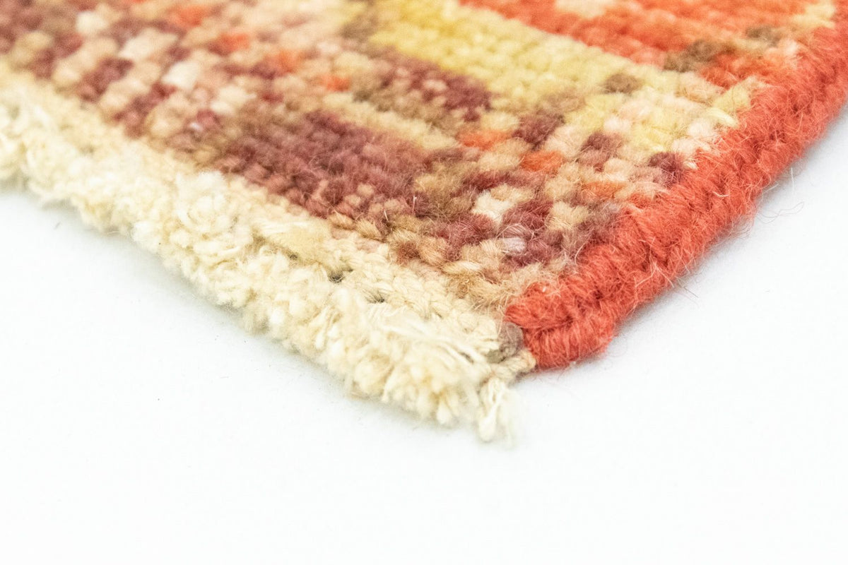 Designer Rug square  - 59 x 58 cm - orange