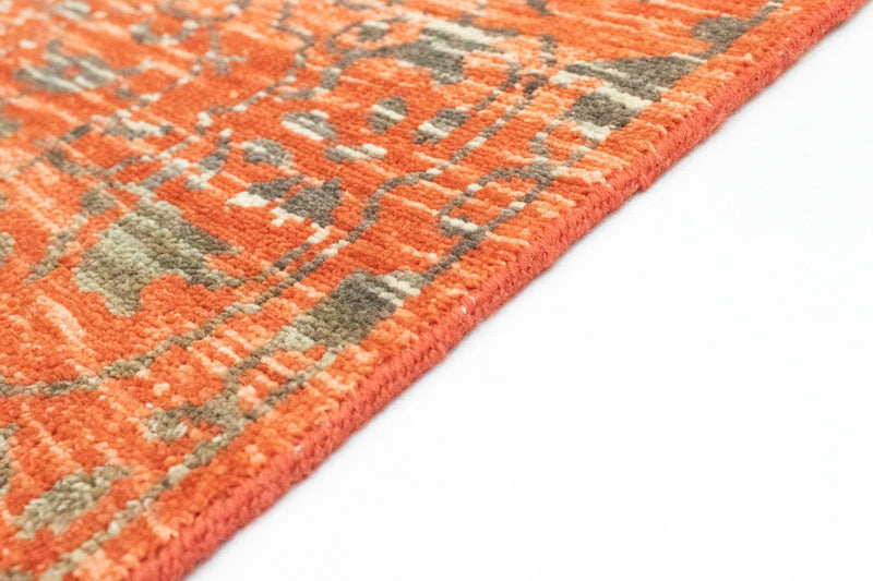 Designer Rug square  - 61 x 60 cm - orange