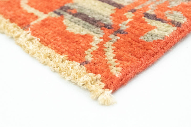 Designer Rug square  - 62 x 61 cm - orange