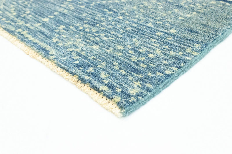 Designer Rug square  - 62 x 61 cm - light blue
