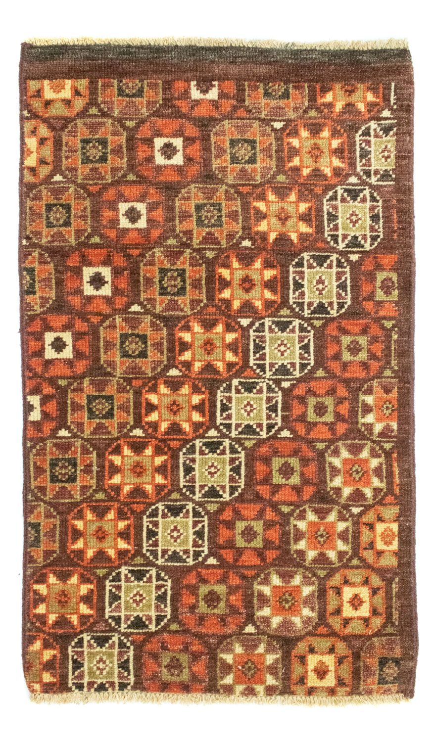 Designer Rug - 97 x 60 cm - brown