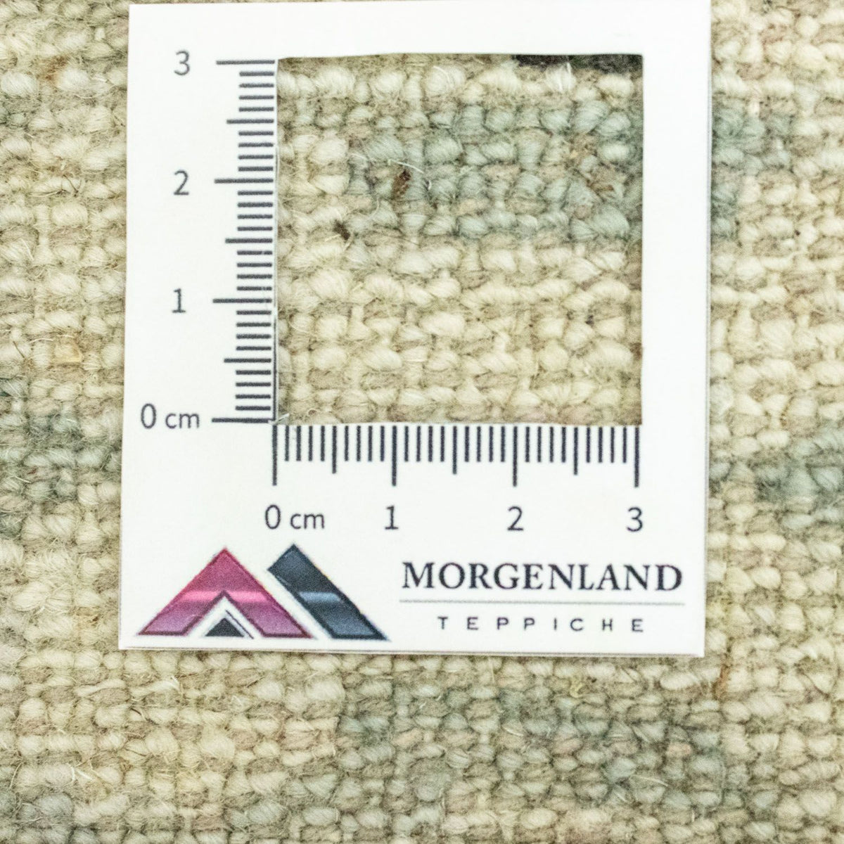 Wool Rug - 93 x 60 cm - light green