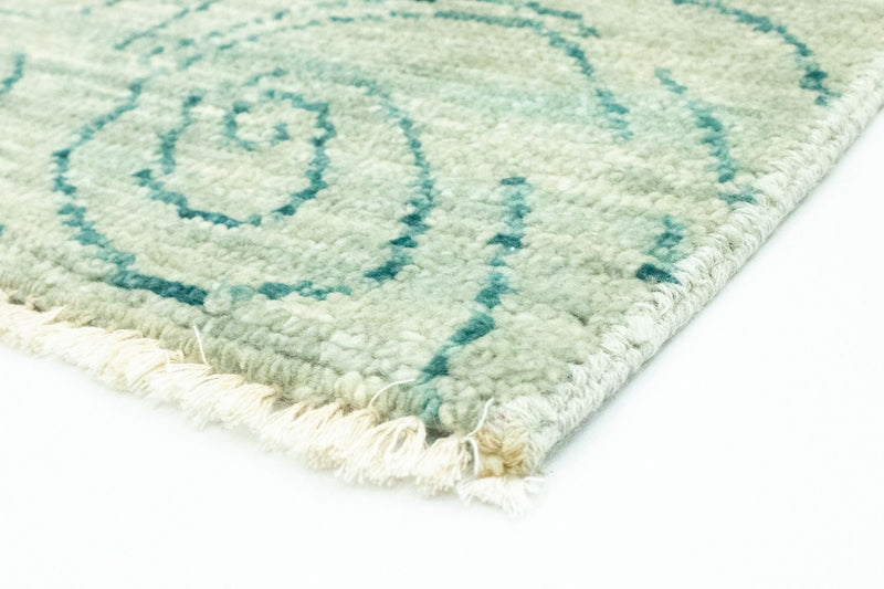 Designer Rug - 90 x 62 cm - green