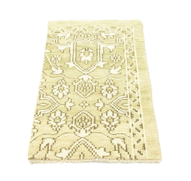 Wool Rug - 100 x 60 cm - light green