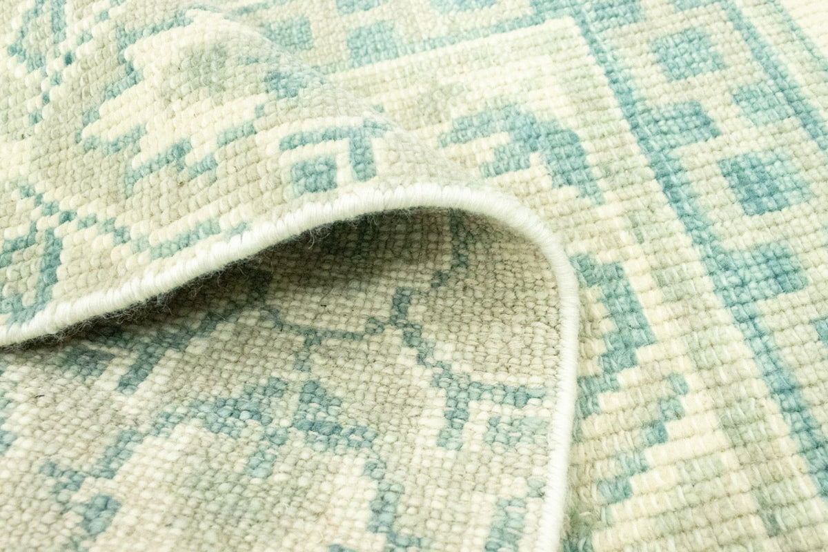 Designer Rug - 95 x 62 cm - light blue