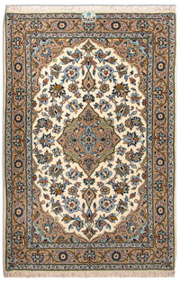 Perser Rug - Keshan - 125 x 79 cm - beige