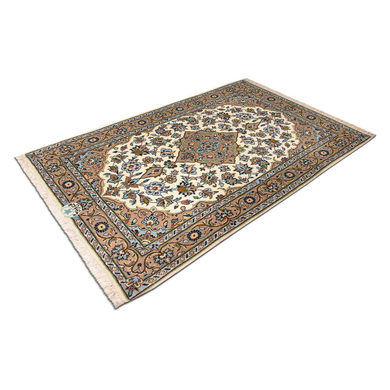 Perser Rug - Keshan - 125 x 79 cm - beige