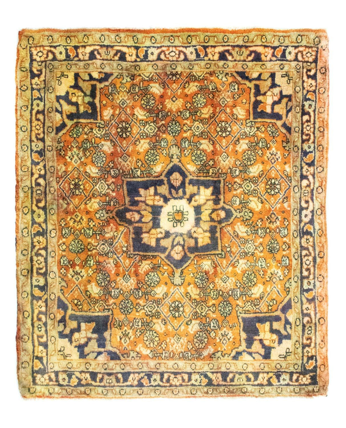 Perser Rug - Bidjar - 85 x 75 cm - orange