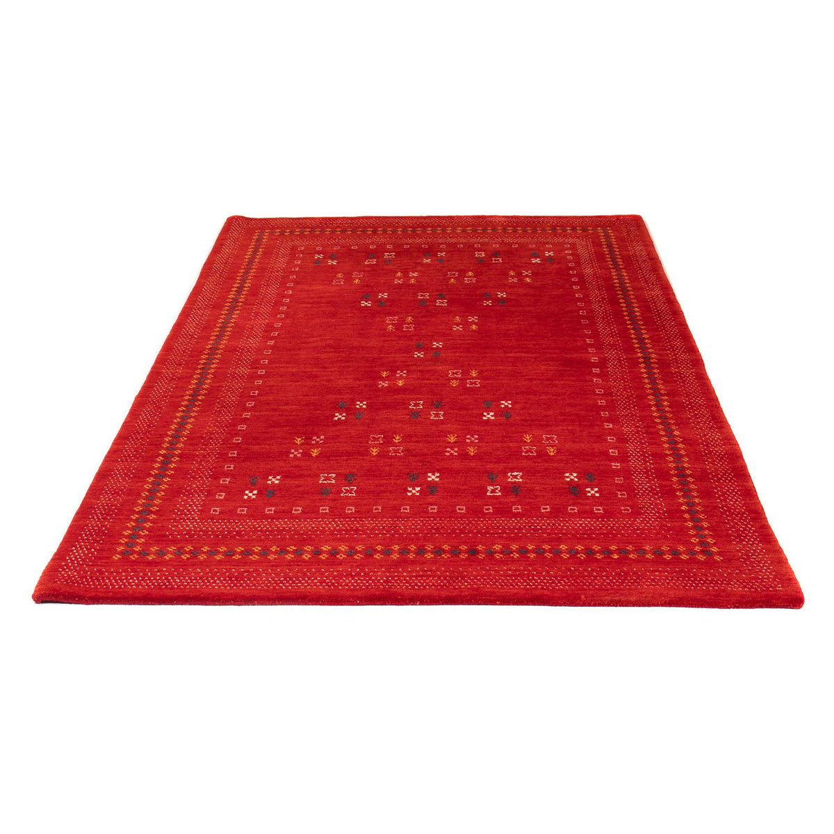 Gabbeh Rug - Loribaft Softy - 200 x 137 cm - multicolored