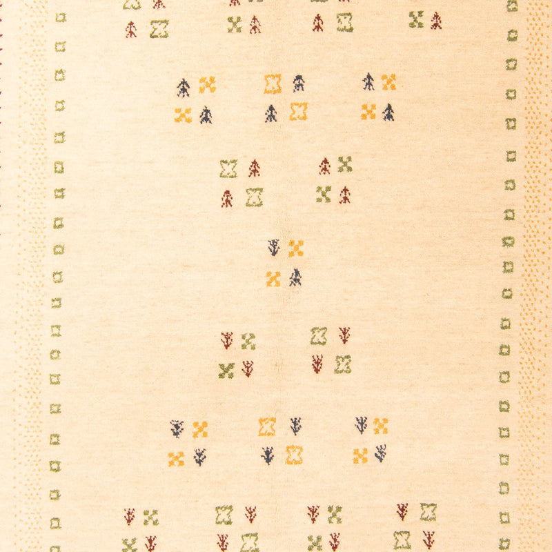 Gabbeh Rug - Loribaft Softy - 197 x 140 cm - multicolored