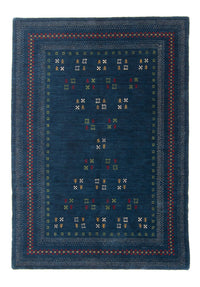Gabbeh Rug - Loribaft Softy - 197 x 143 cm - multicolored