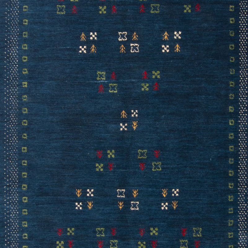 Gabbeh Rug - Loribaft Softy - 197 x 143 cm - multicolored