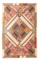 Patchwork Rug 160x230cm - Perserteppich Wollteppich