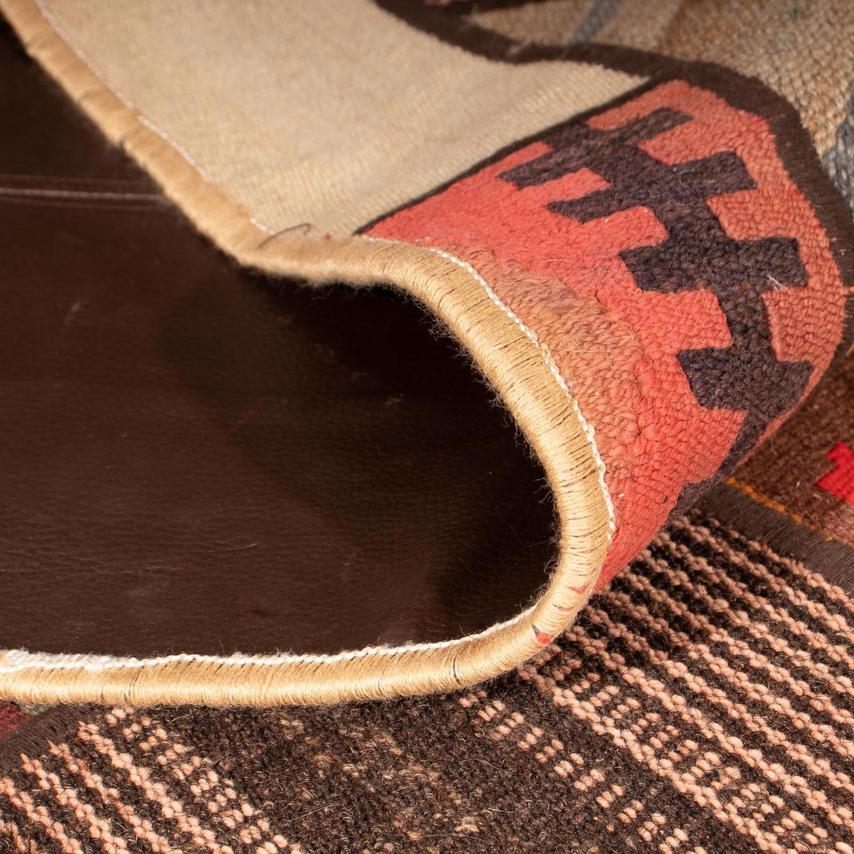 Patchwork Rug - 230 x 160 cm - multicolored