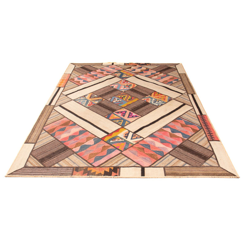 Patchwork Rug - 230 x 160 cm - multicolored