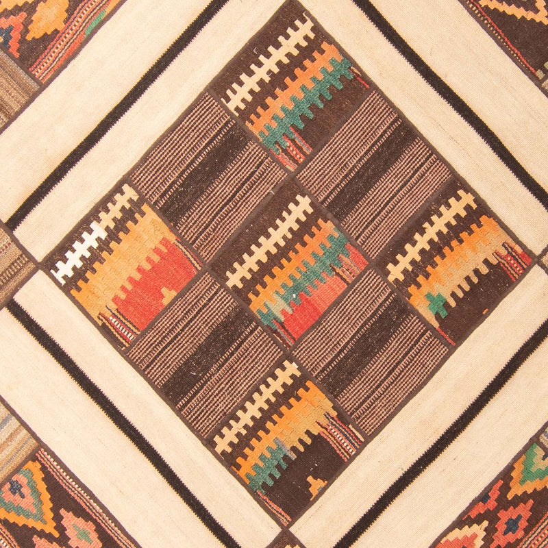 Patchwork Rug - 230 x 160 cm - multicolored