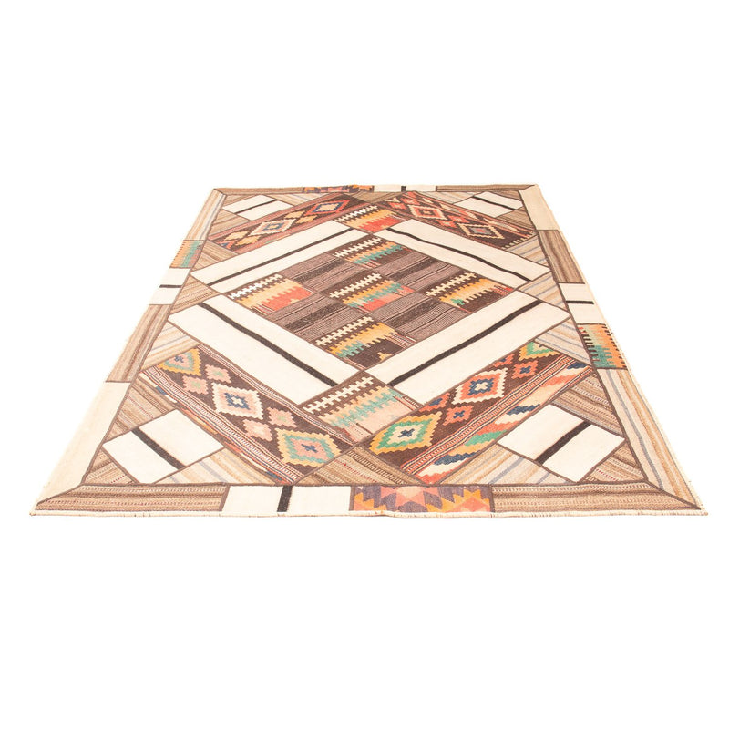 Patchwork Rug - 230 x 160 cm - multicolored