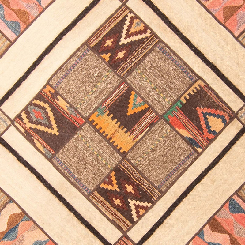 Patchwork Rug - 230 x 160 cm - multicolored