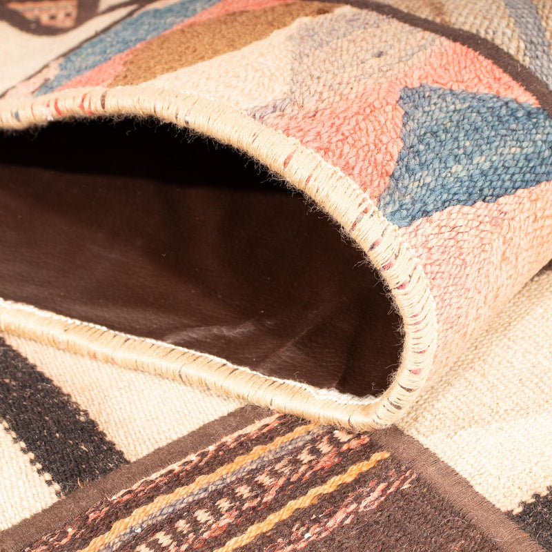 Patchwork Rug - 230 x 160 cm - multicolored
