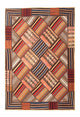 Patchwork Rug 200x150cm - Perserteppich Wollteppich