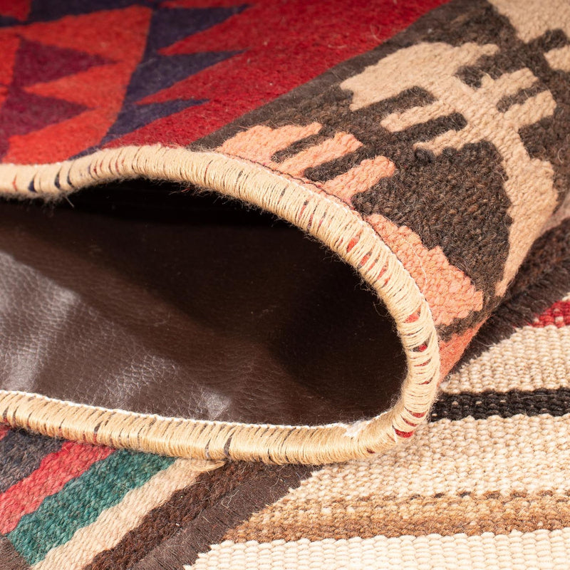 Patchwork Rug - 200 x 150 cm - multicolored