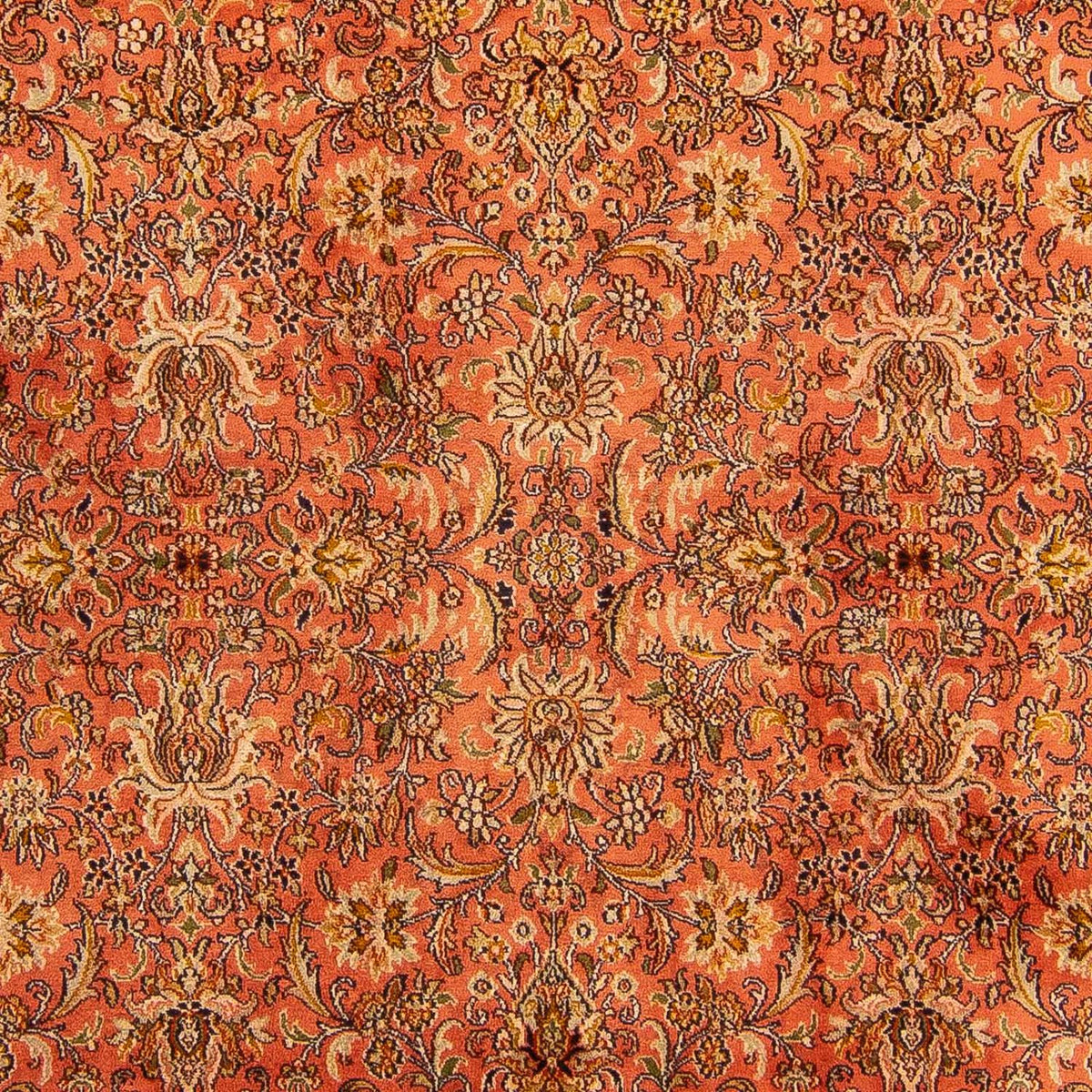 Silk Rug - Kashmir Silk - 276 x 187 cm - rust