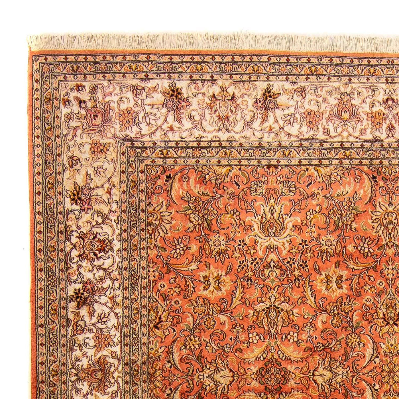 Kashmir Silk Rug 276x187cm - Oriental Rug