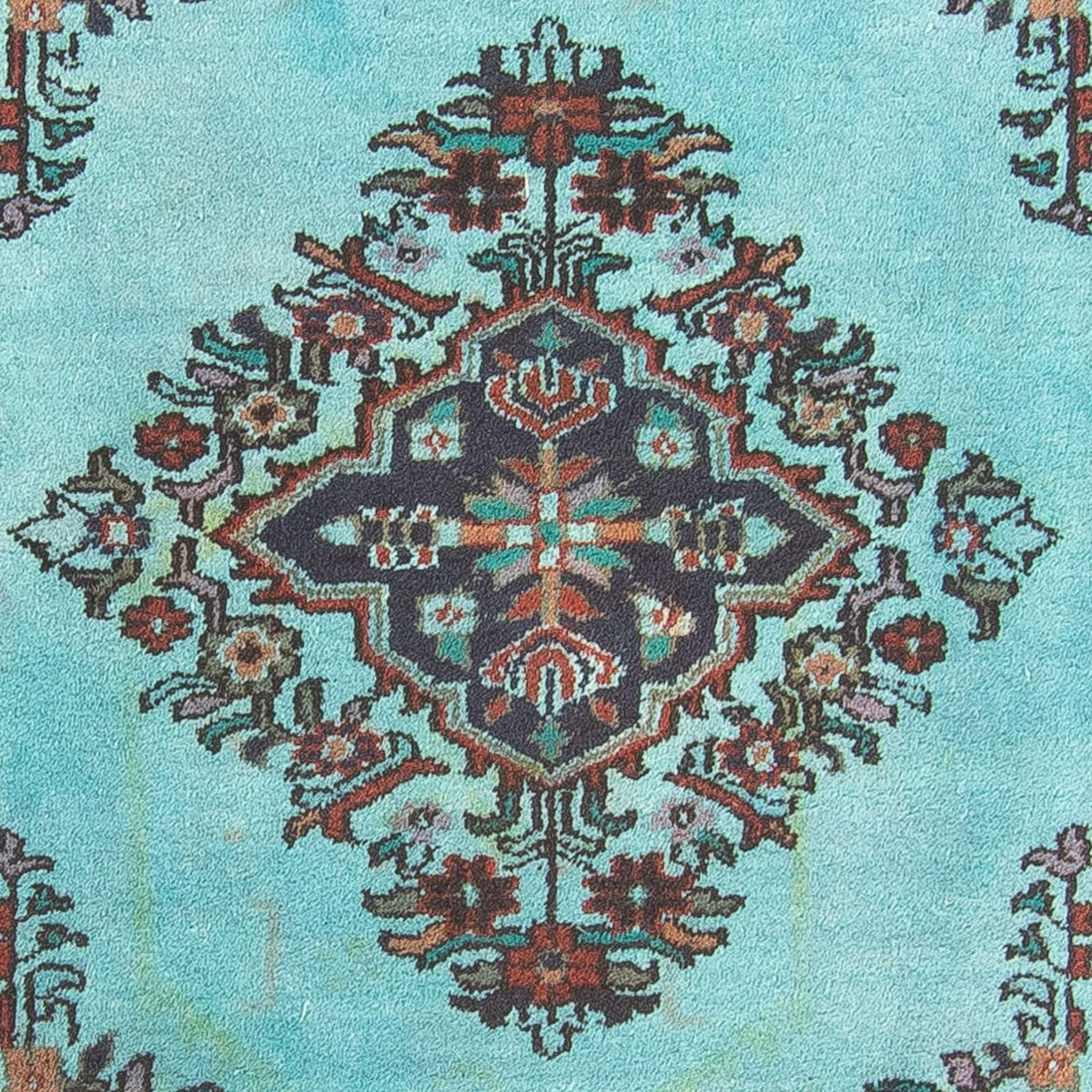 Oriental Rug - Indus - 180 x 97 cm - light blue
