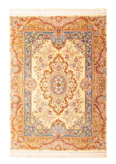 Tabriz - 60 Raj Rug 145x200cm - Persian Rugs
