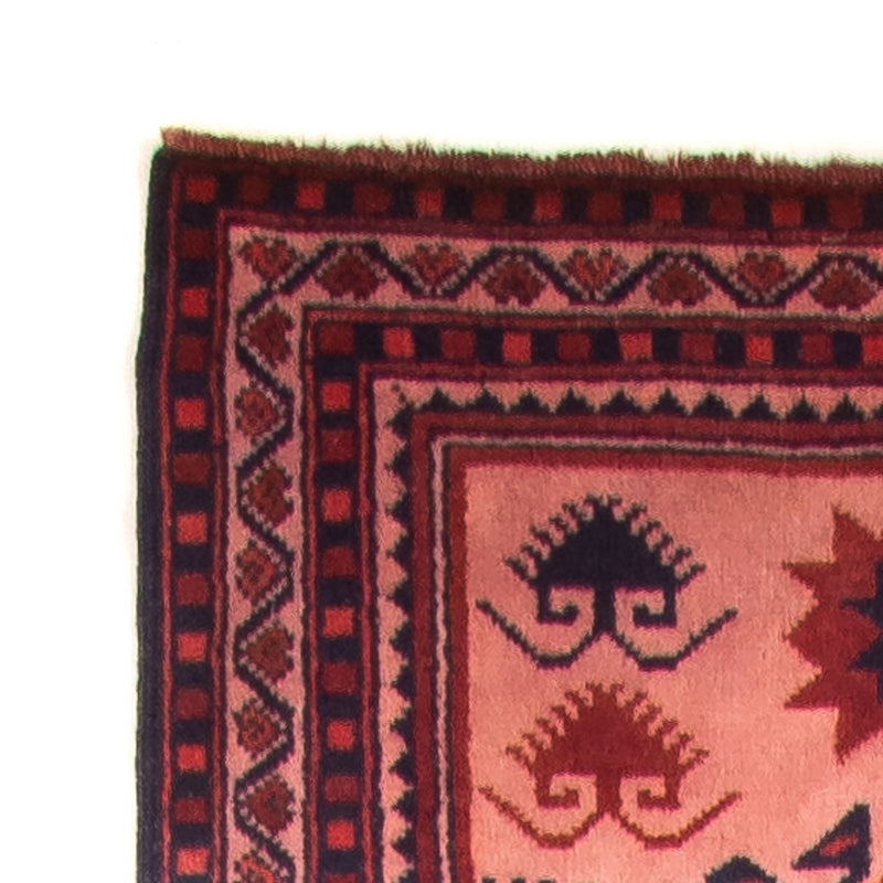 Runner Kelim Rug - Oriental - 400 x 75 cm - light red